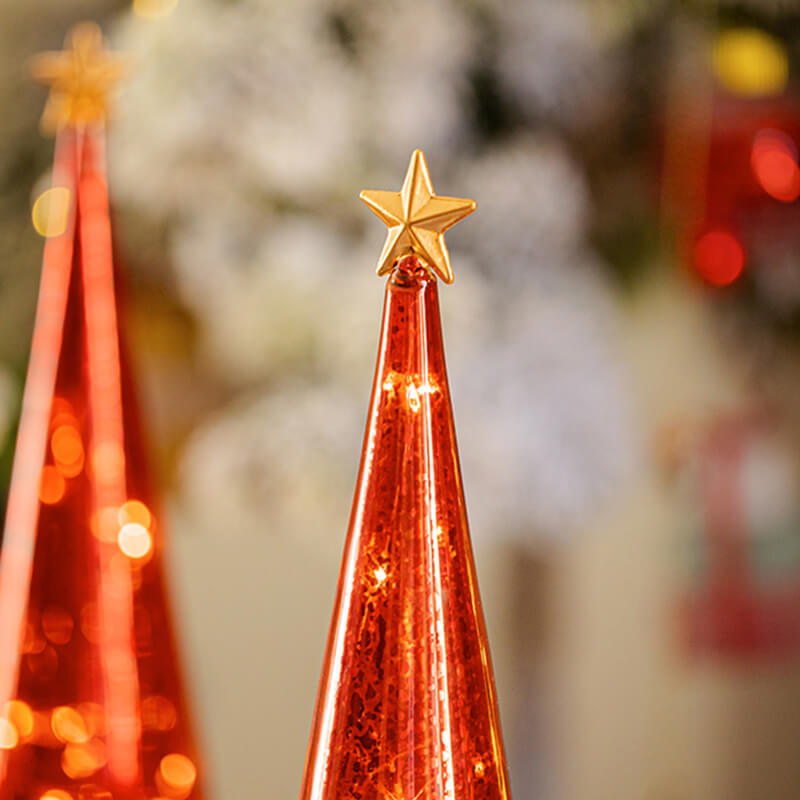 Glass Stars Night Lamp