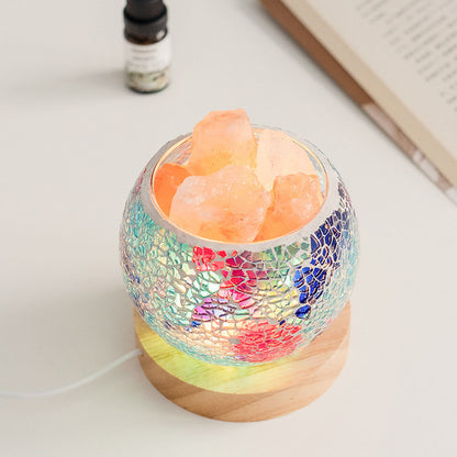 Glass Crack Aromatherapy Lamp