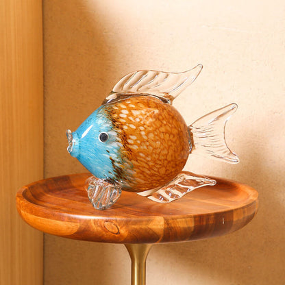 Glaze Colorful Fish Ornaments