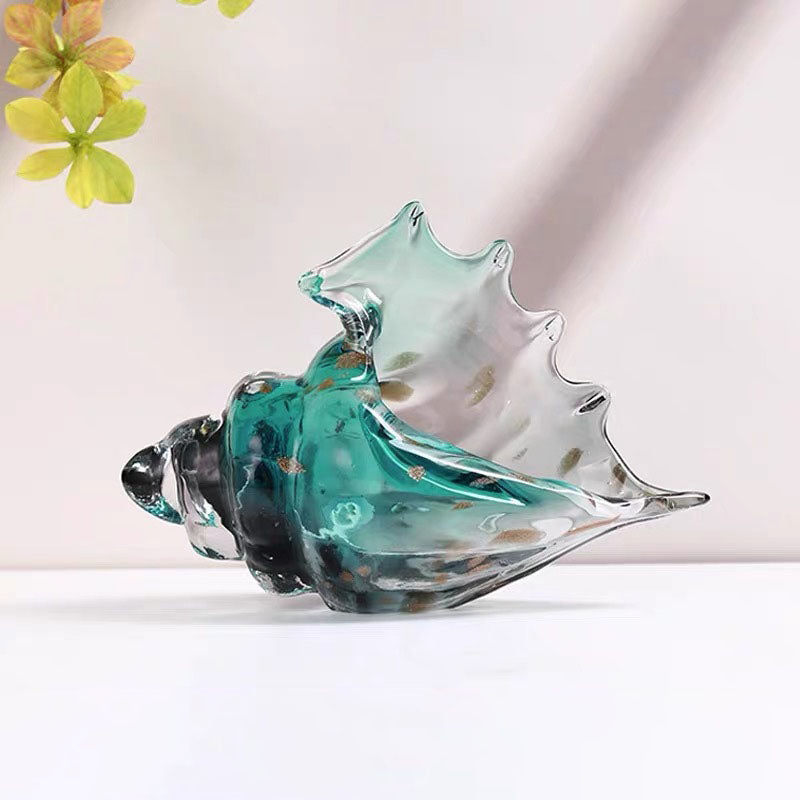 Glazed Conch Ornament