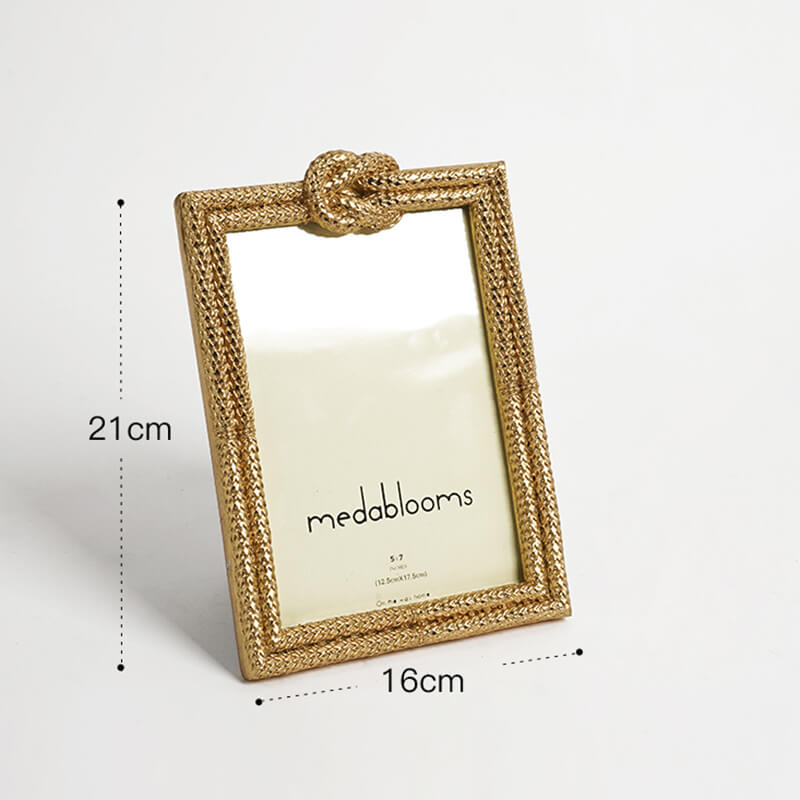 Golden Knot Photo Frame