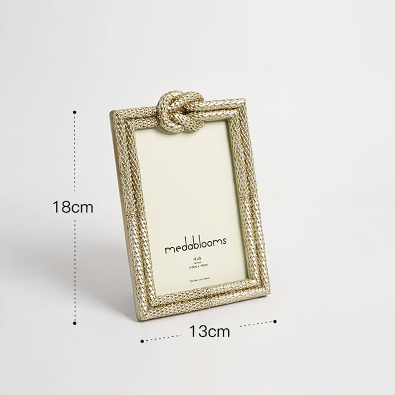 Golden Knot Photo Frame