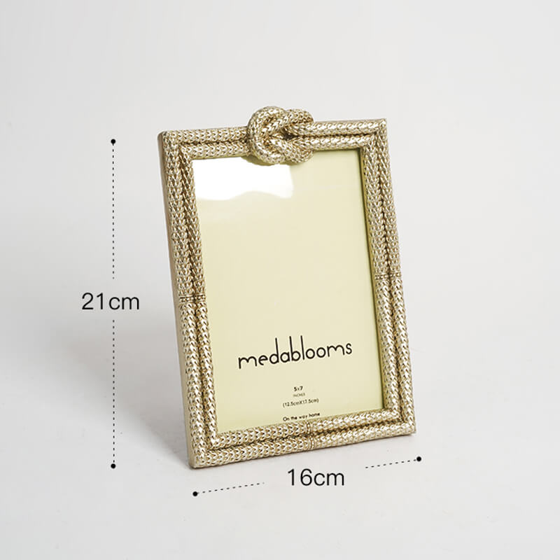 Golden Knot Photo Frame