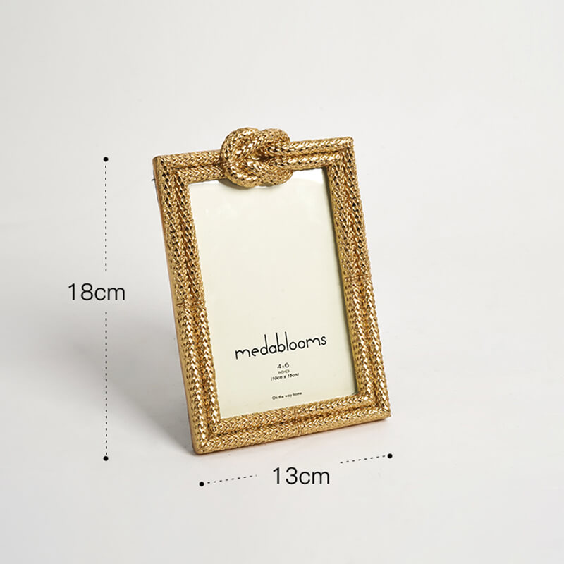 Golden Knot Photo Frame