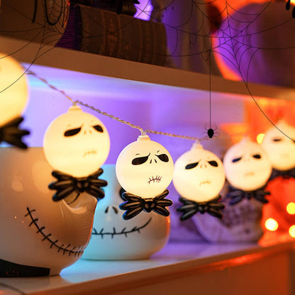 Halloween Grimace String Lights