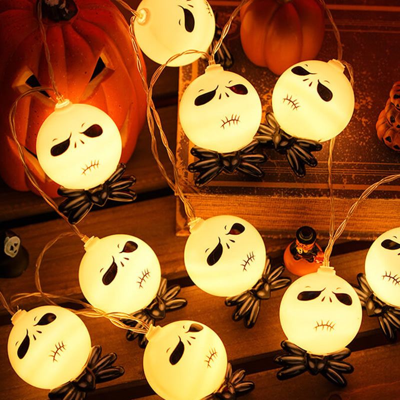 Halloween Grimace String Lights