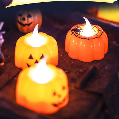 Halloween Pumpkin Candle Light Decoration