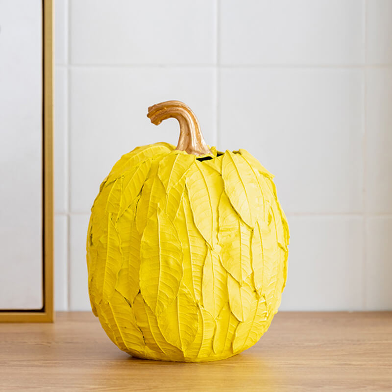 Halloween Pumpkin Leaf Decoration