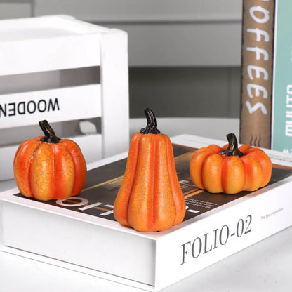 Halloween Resin Pumpkin Lamp Decoration