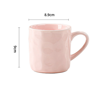 Hand-molded Texture Ceramic Mug