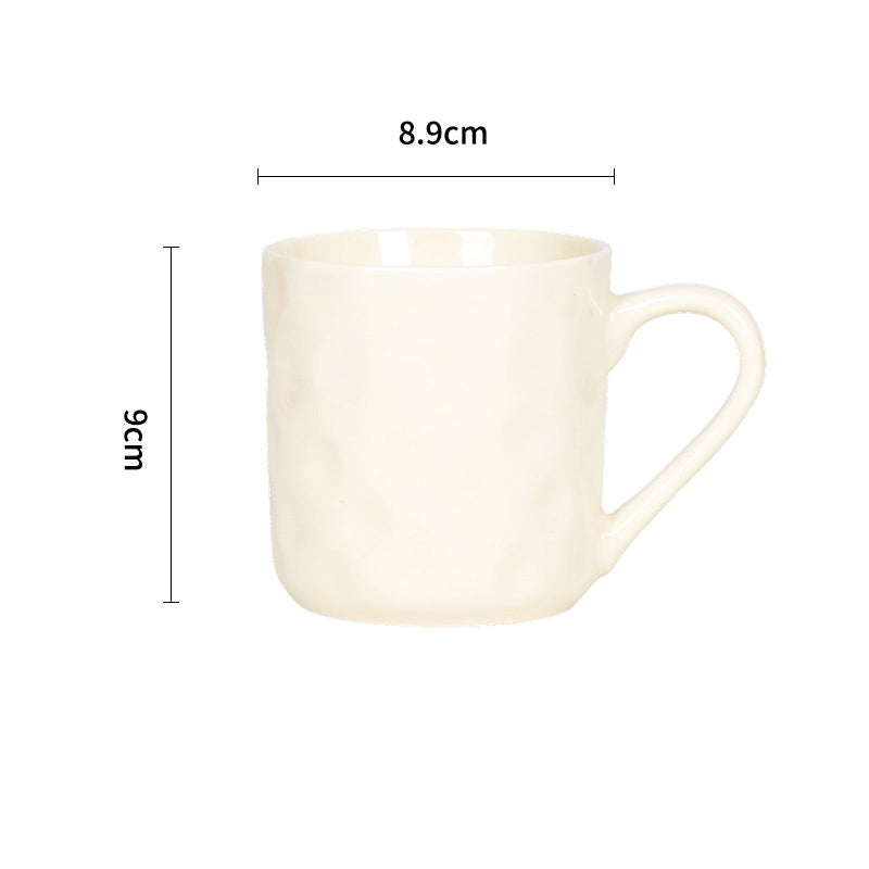 Hand-molded Texture Ceramic Mug