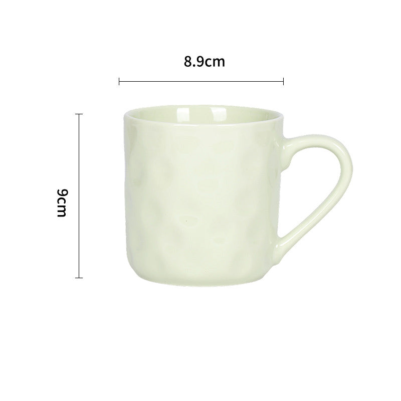Hand-molded Texture Ceramic Mug