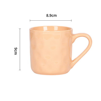 Hand-molded Texture Ceramic Mug
