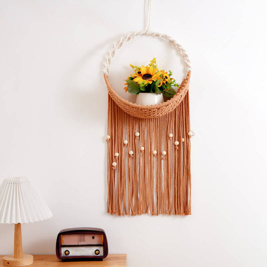 Hand Woven Shelf Wall Hanging