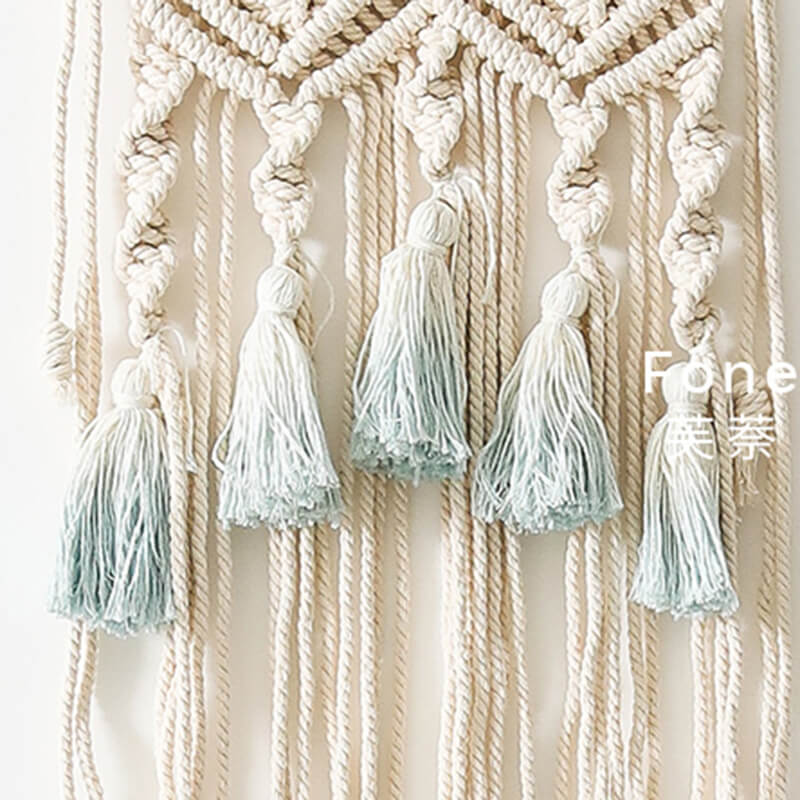 Hand Woven Tassel Wall Hanging