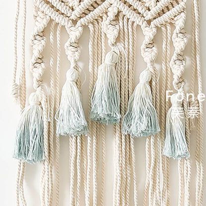 Hand Woven Tassel Wall Hanging