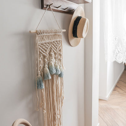 Hand Woven Tassel Wall Hanging