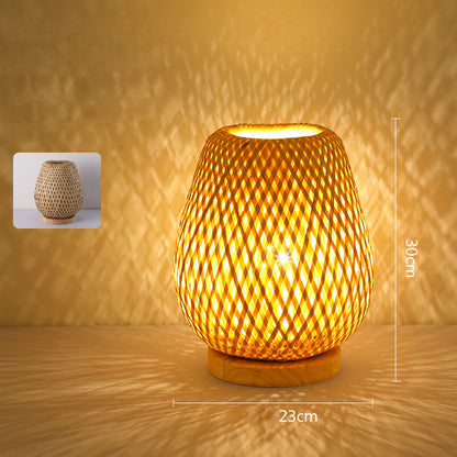 Handmade Bamboo Table Lamp