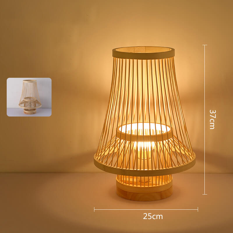 Handmade Bamboo Table Lamp