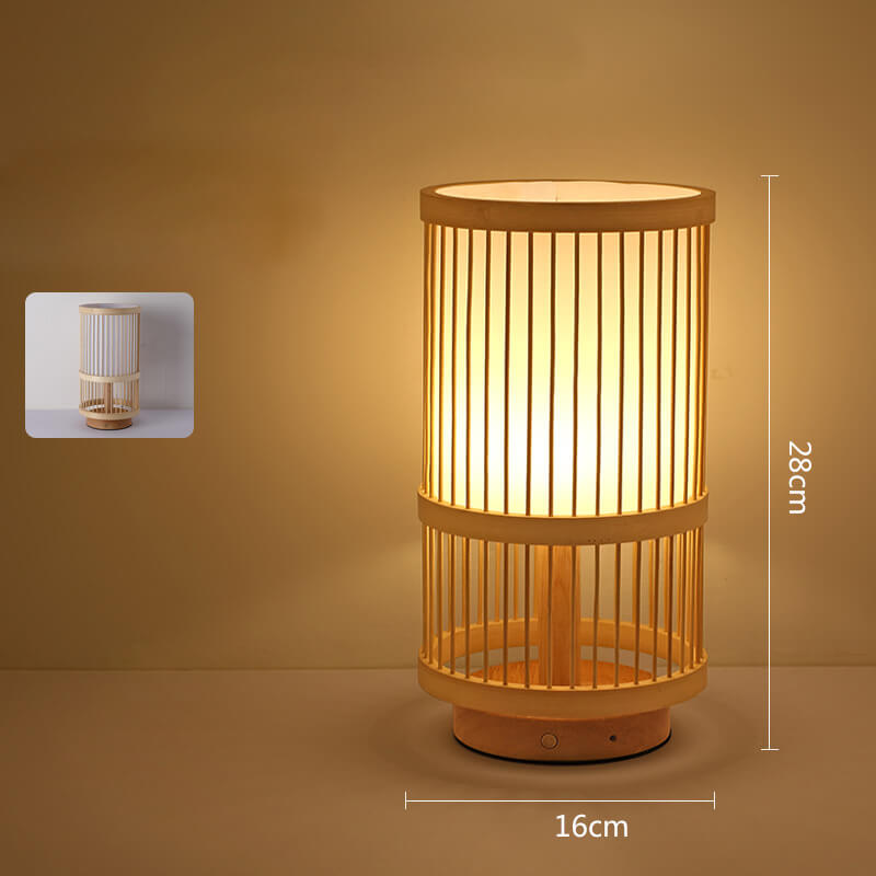 Handmade Bamboo Table Lamp