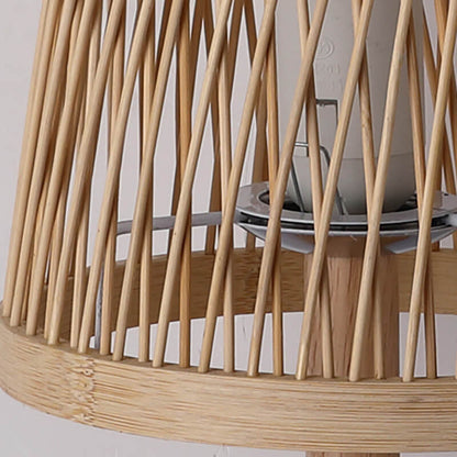 Handmade Bamboo Table Lamp