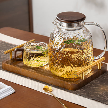 High-Temperature Resistant Glacier Glass Cup Set