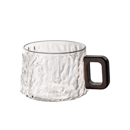 High-Temperature Resistant Glacier Glass Cup Set
