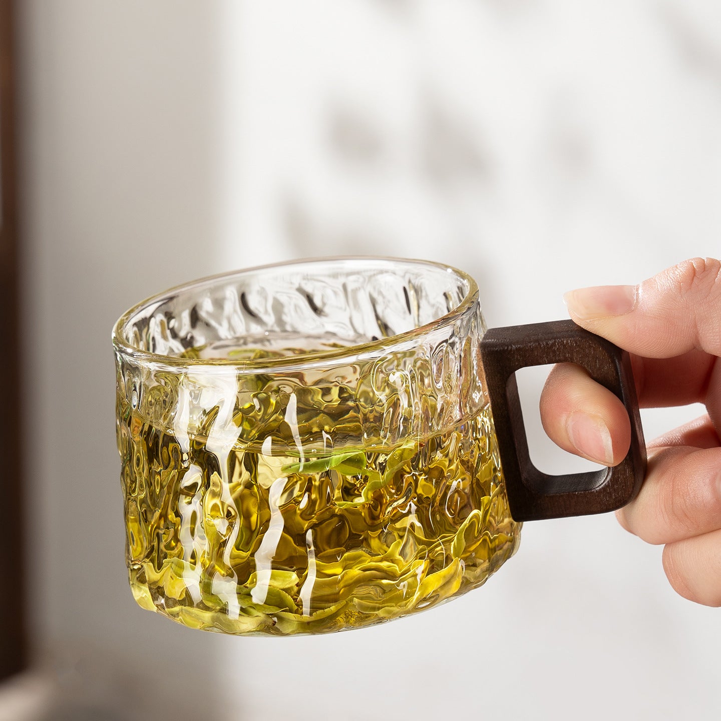 High-Temperature Resistant Glacier Glass Cup Set