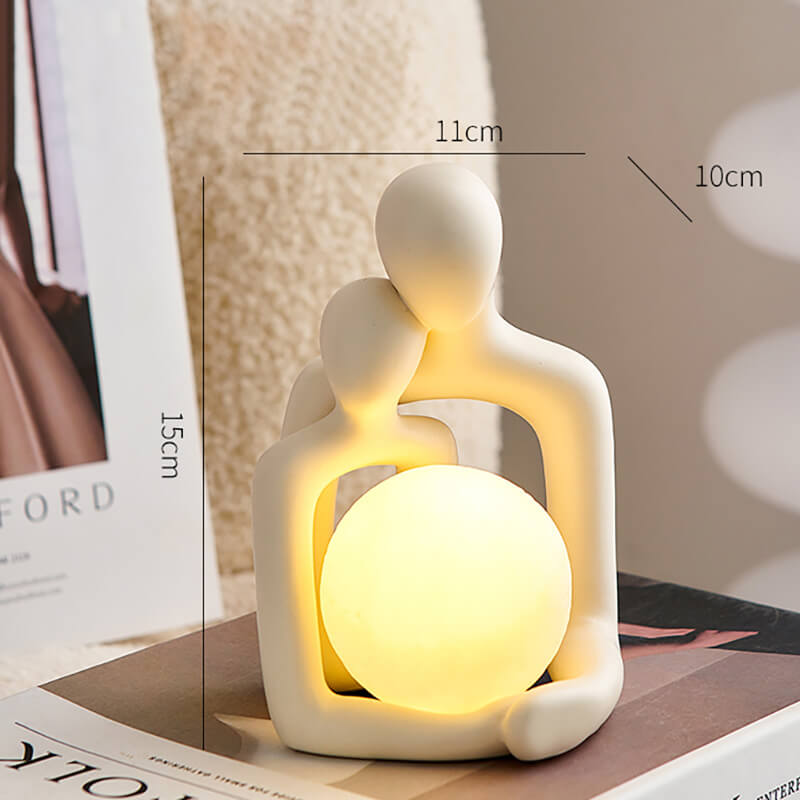 Hug Ceramic Night Lamp