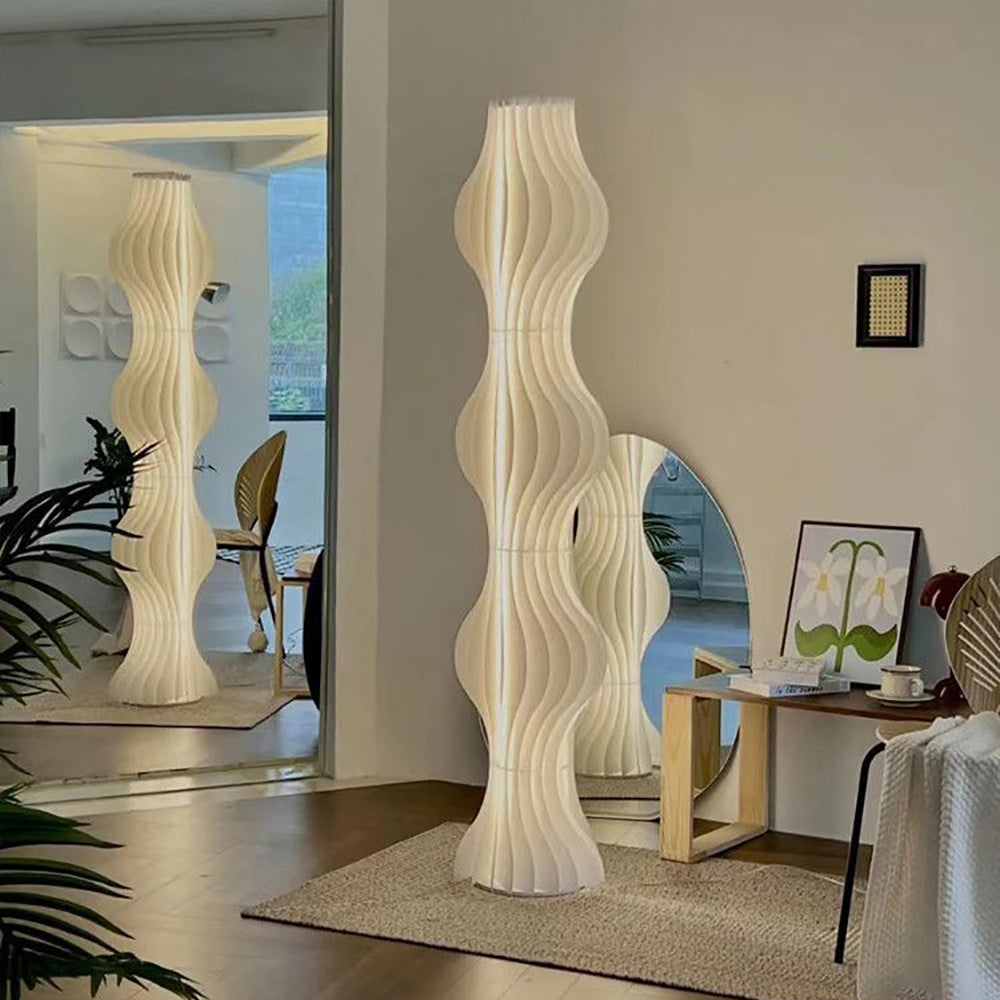 Hula Skirt Floor Lamp