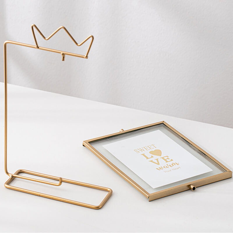 Iron Crown Photo Frame