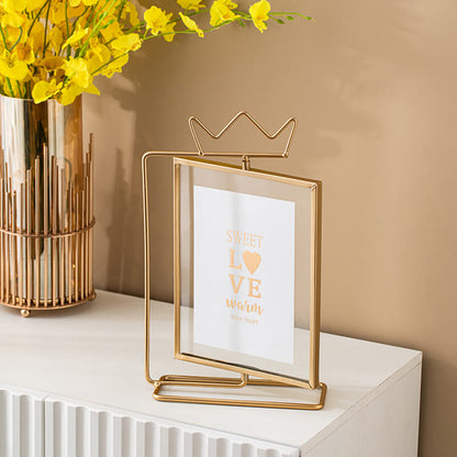 Iron Crown Photo Frame