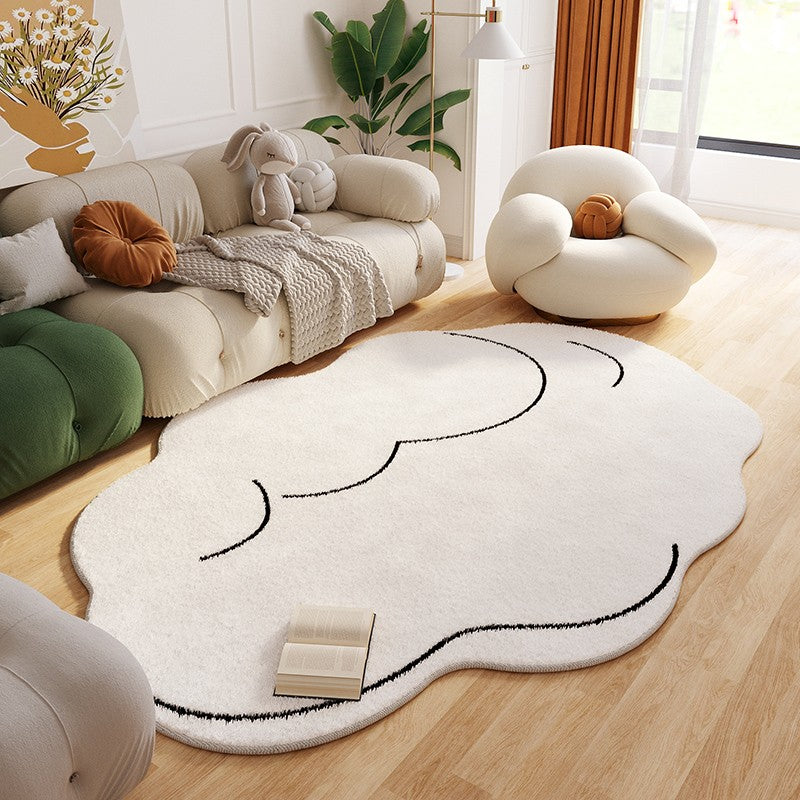 Irregular Cloud Decoration Rug