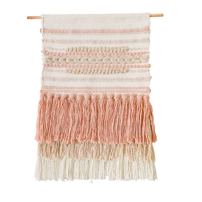 Jacquard Tassel Wall Hanging