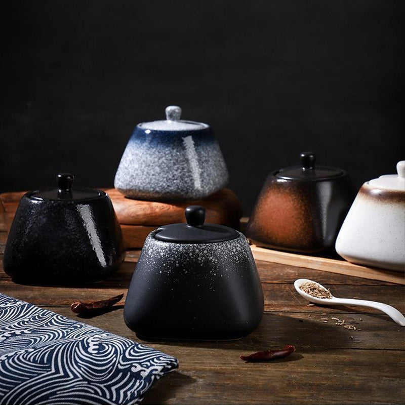Japanese Square Spice Jar