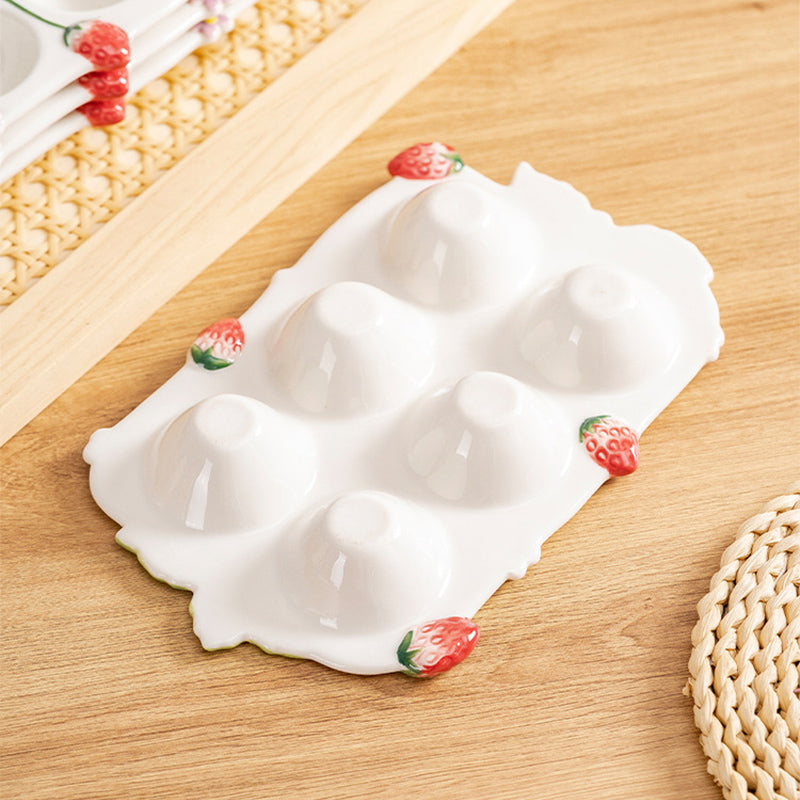 Kitchen Ceramic Egg Tray