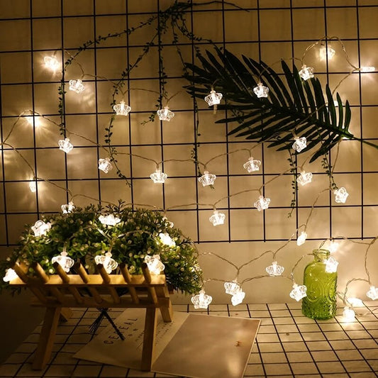 LED Crown String Lights