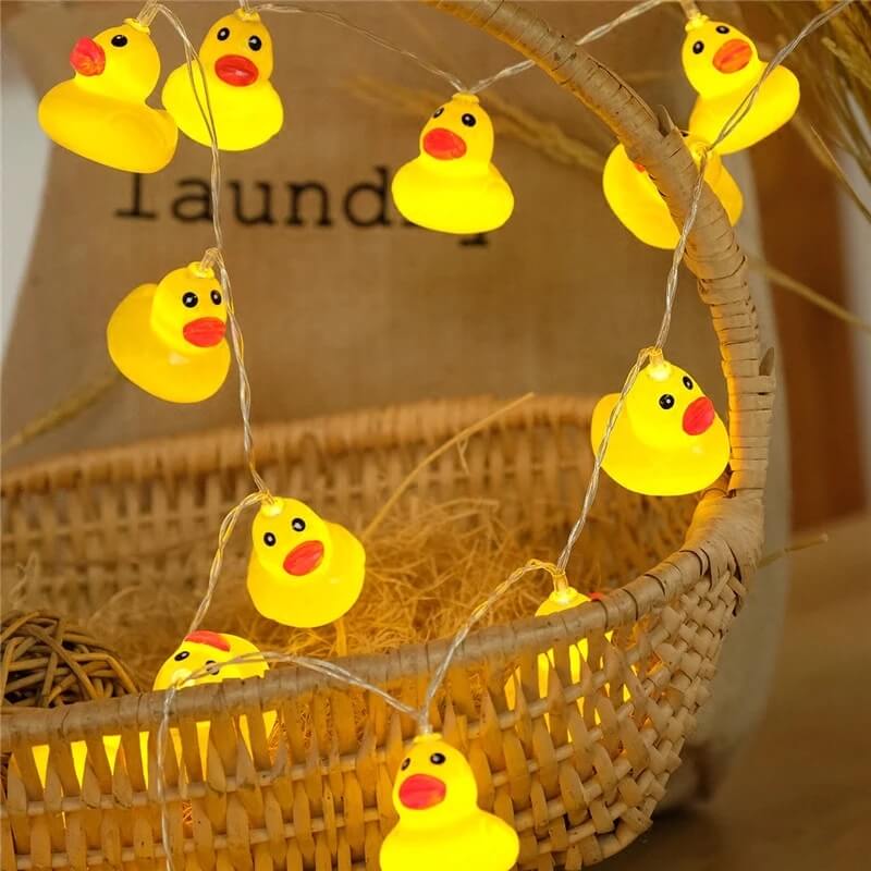 LED Little Yellow Duck String Light