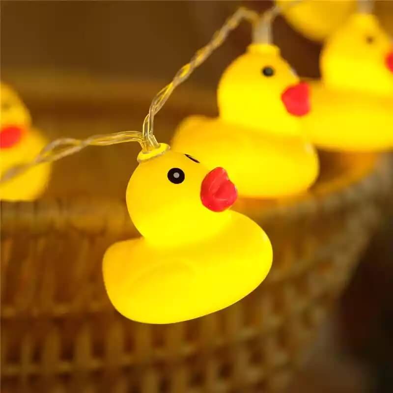 LED Little Yellow Duck String Light