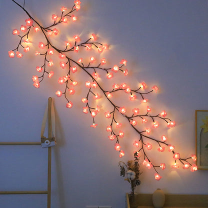 LED Rattan Cherry Blossom Tree Branch Light