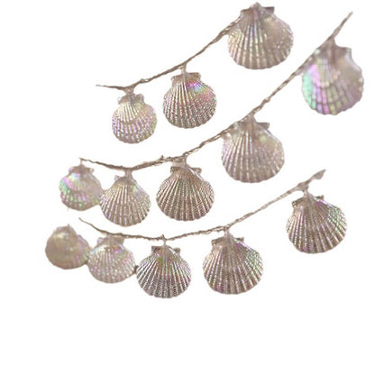 LED Romantic Fluorescent Shell String Light