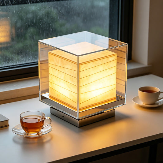 Light Cube Minimalist Table Lamp