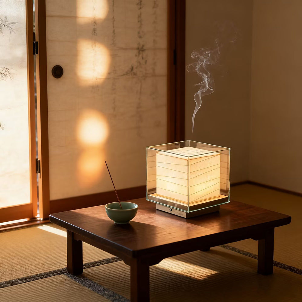 Light Cube Minimalist Table Lamp