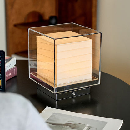 Light Cube Minimalist Table Lamp