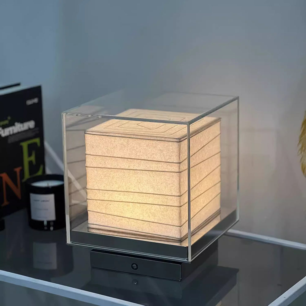 Light Cube Minimalist Table Lamp