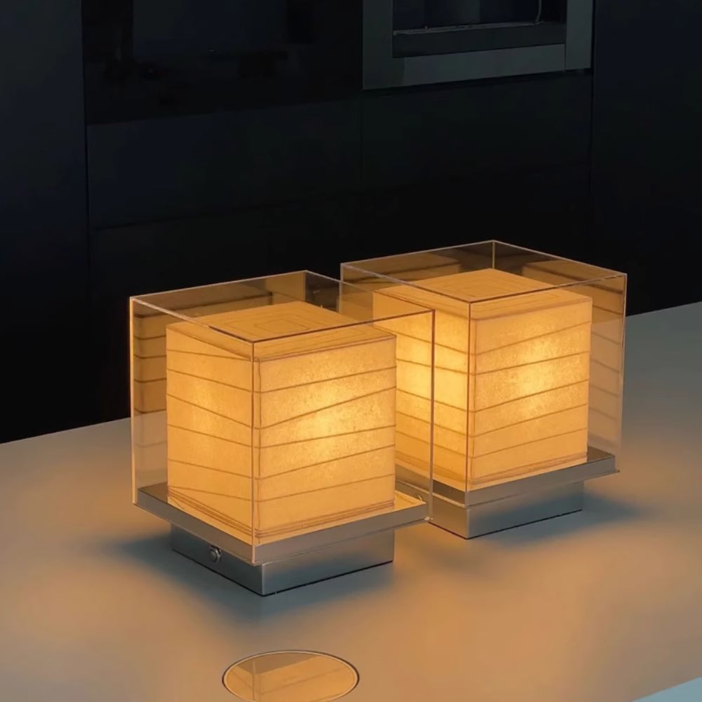 Light Cube Minimalist Table Lamp