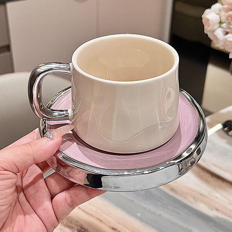 Light Luxury Ceramic Coffee Cup