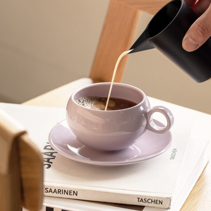 Light Luxury Ceramic Coffee Cup