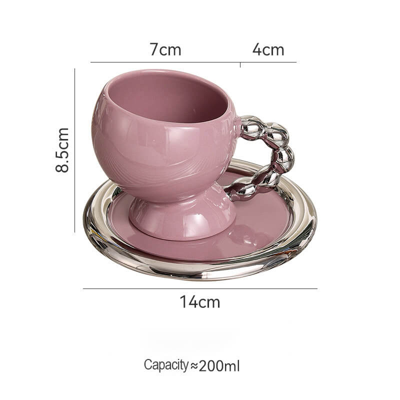 Light Luxury Ceramic Coffee Cup