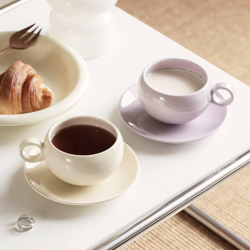 Light Luxury Ceramic Coffee Cup